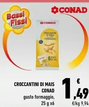 Conad Conad Croccantini Di Mais offerta