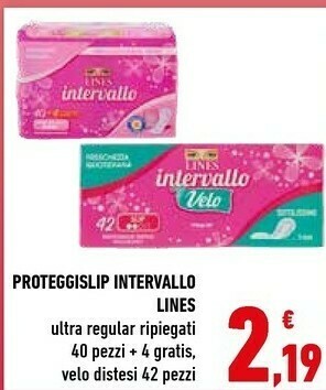 Conad Lines Proteggislip Intervallo offerta