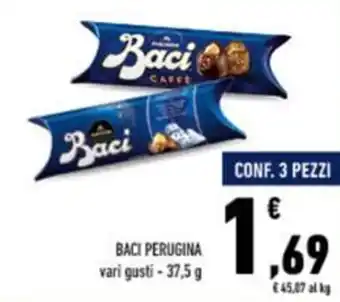 Conad BACI PERUGINA vari gusti - 37,5 g offerta