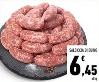 Conad SALSICCIA DI SUINO offerta