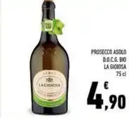 Conad PROSECCO ASOLO D.O.C.G. BIO LA GIOIOSA 75 cl offerta