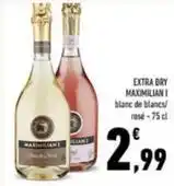 Conad EXTRA DRY MAXIMILIAN I blanc de blancs/ rose - 75 cl offerta