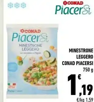 Conad Conad Piacersi Minestrone offerta