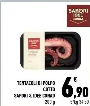 Conad Tentacoli Di Polpo Cotto offerta