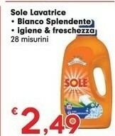 Despar Sole Lavatrice offerta