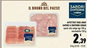 Conad Affettati Take Away offerta