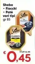 Despar Sheba Flocchi /paté offerta