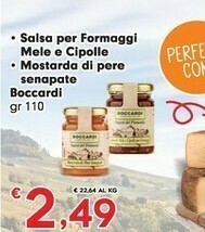 Despar Boccardi Salsa Per Formaggi Mele E Cipolle offerta