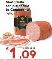 Despar La Centenaria Mortadella Con Pistacchio offerta