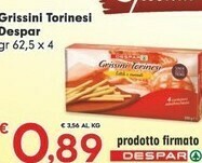 Despar Despar Grissini Torinesi offerta