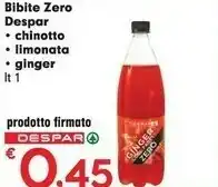 Despar Despar - Ginger Cool Party Zero 1000 G(ml) offerta