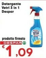 Despar Despar Detergente Vetri 3 In 1 offerta
