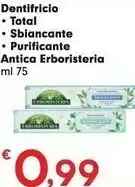 Despar Antica Erboristeria Dentifricio Total offerta