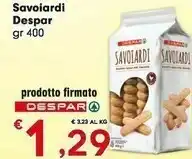 Despar Despar Savoiardi offerta