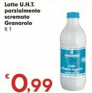 Despar Granarolo Latte U.H.T Parzialmente Scremato offerta