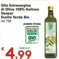 Despar Despar - Olio Extra Vergine Di Oliva 750 G(ml) offerta