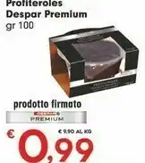 Despar Premium Profiteroles 100 G