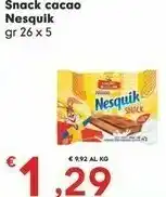 Despar Nestlè Nesquik Snack Cacao 130 G(ml) offerta