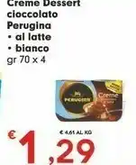 Despar Perugina Creme Dessert Cioccolato offerta