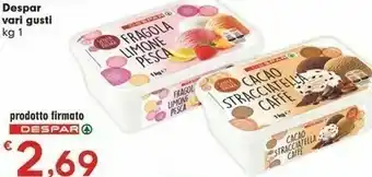 Despar Despar - Gelato Stracciatella, Caffè E Cacao 1000 G(ml) offerta