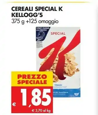 Tigros Kelloggs Cereali Special K offerta