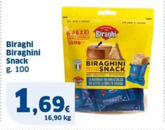 Sigma Biraghi Biraghini Snack g. 100 offerta