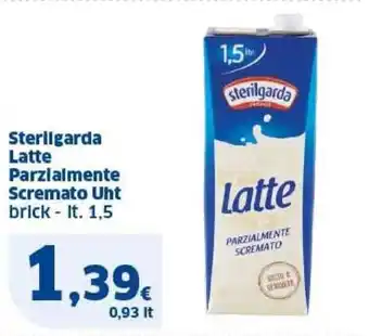 Sigma Sterilgarda Latte Parzialmente Scremato Uht brick - It. 1,5 offerta