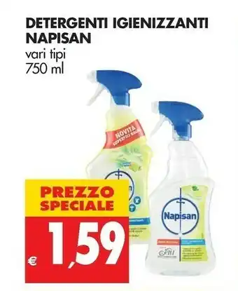 Tigros Napisan Detergenti Igienizzanti offerta