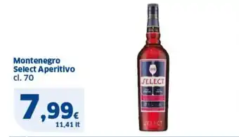 Sigma Montenegro Select Aperitivo cl. 70 offerta