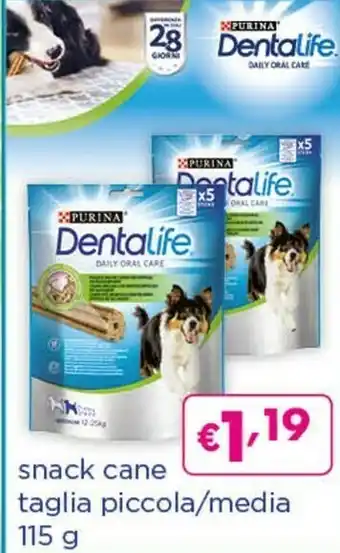 Acqua & Sapone Purina Dentalife Taglia Piccola/media offerta