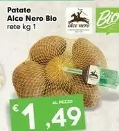 Eurospar Alce Nero Patate Bio offerta