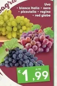 Eurospar Uva Bianca Italia offerta