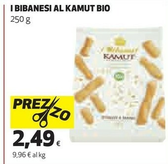 Coop I Bibanesi Al Kamut Bio 250 G offerta