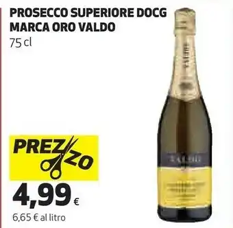 Coop Marca Oro Valdo Prosecco Superiore offerta