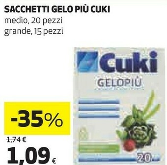 Coop Cuki Sacchetti Gelo Piu offerta