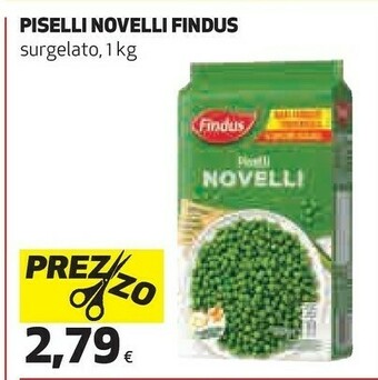 Coop Findus Piselli offerta