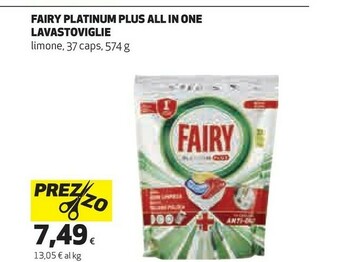 Coop Fairy Platinum Plus All In One Lavastoviglie offerta