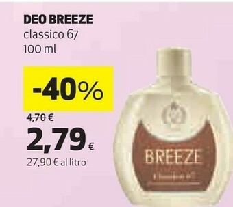 Coop Deodorante offerta