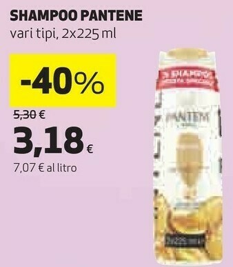 Coop Pantene Shampoo offerta