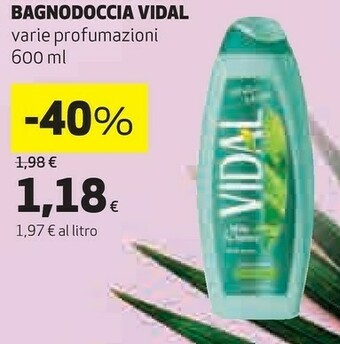 Coop Vidal Bagnoschiuma offerta