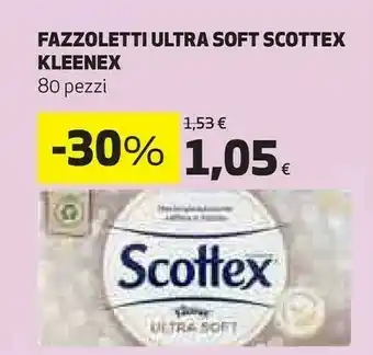 Coop Scottex Fazzoletti Ultra Soft offerta