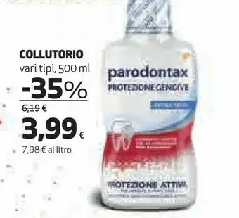 Coop Parodontax Collutorio Protezione Gengive 500 Ml offerta