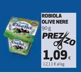 Coop Osella Robiola Olive Nere offerta