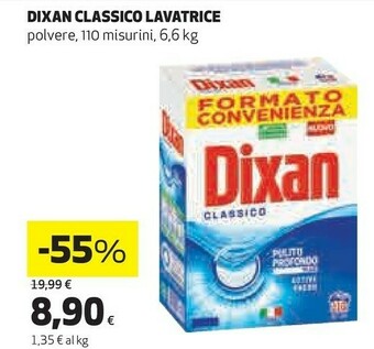 Coop Dixan Classico Lavatrice offerta