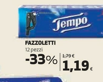 Coop Tempo Fazzoletti offerta