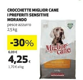 Coop Morando Cibo per cani offerta