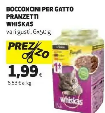 Coop Whiskas Cibo per gatti offerta