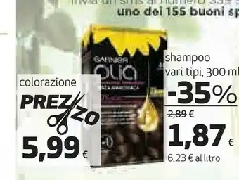 Coop Garnier Shampoo Olia offerta