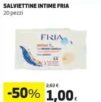 Coop Fria Salviettine Intime 20 Pz offerta