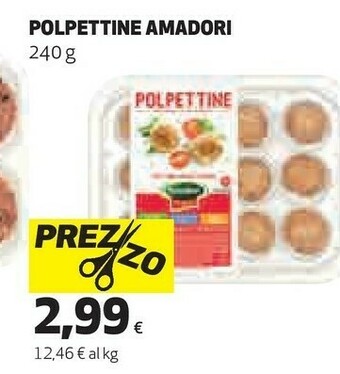 Coop Amadori Polpettine offerta